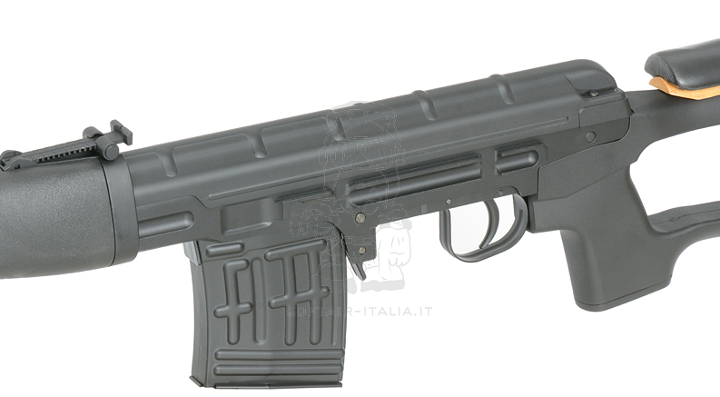SVD Dragunov Full Metal Sniper Spring Bolt Action Rifle by AGM