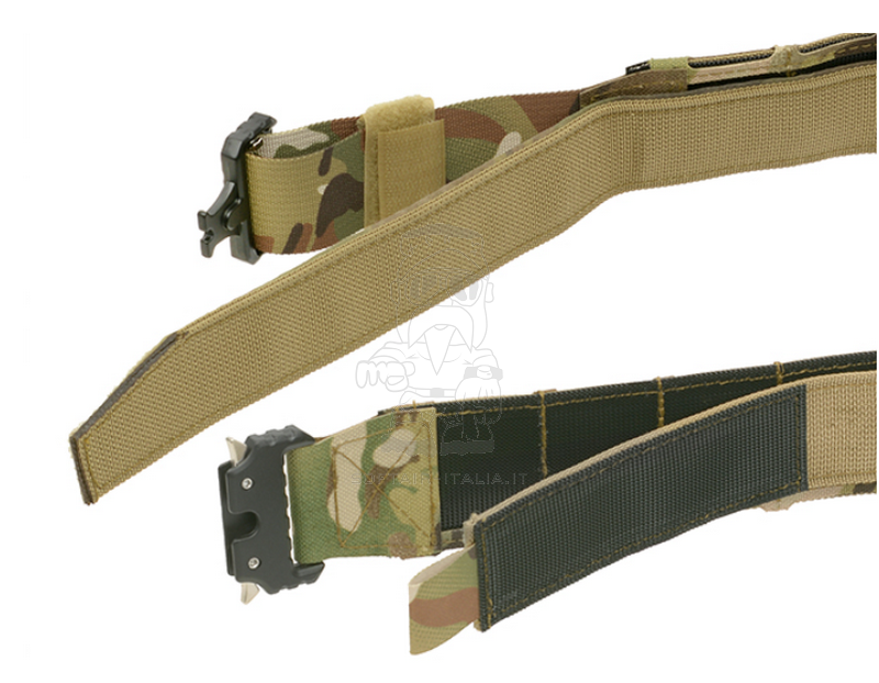 Tactical Belt Multicamo Laser Cut 1000D QD Buckle Size L Cintura Tattica Taglia L by 8Fields