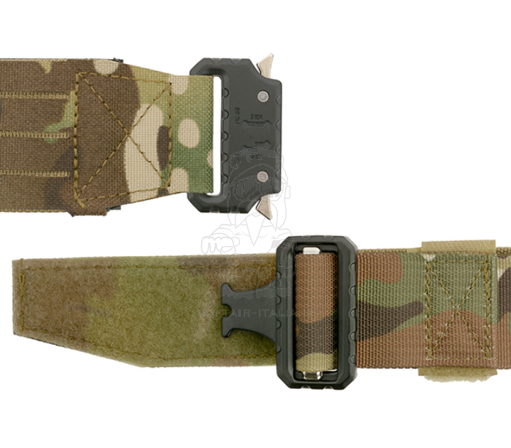 Tactical Belt Multicamo Laser Cut 1000D QD Buckle Size L Cintura Tattica Taglia L by 8Fields