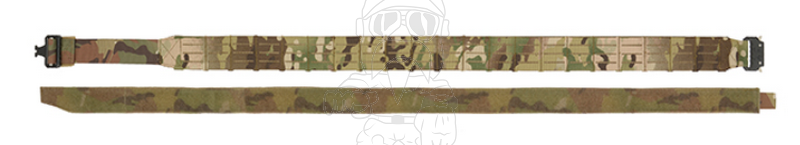 Tactical Belt Multicamo Laser Cut 1000D QD Buckle Size L Cintura Tattica Taglia L by 8Fields