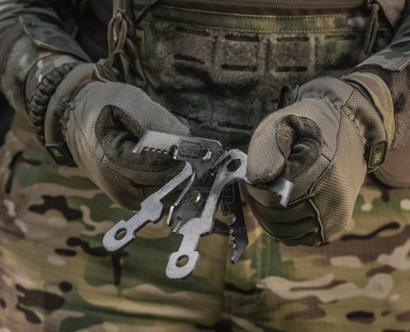 Tactical Steel Grappling Hook Collapsible Rampino Componibile M-TAC