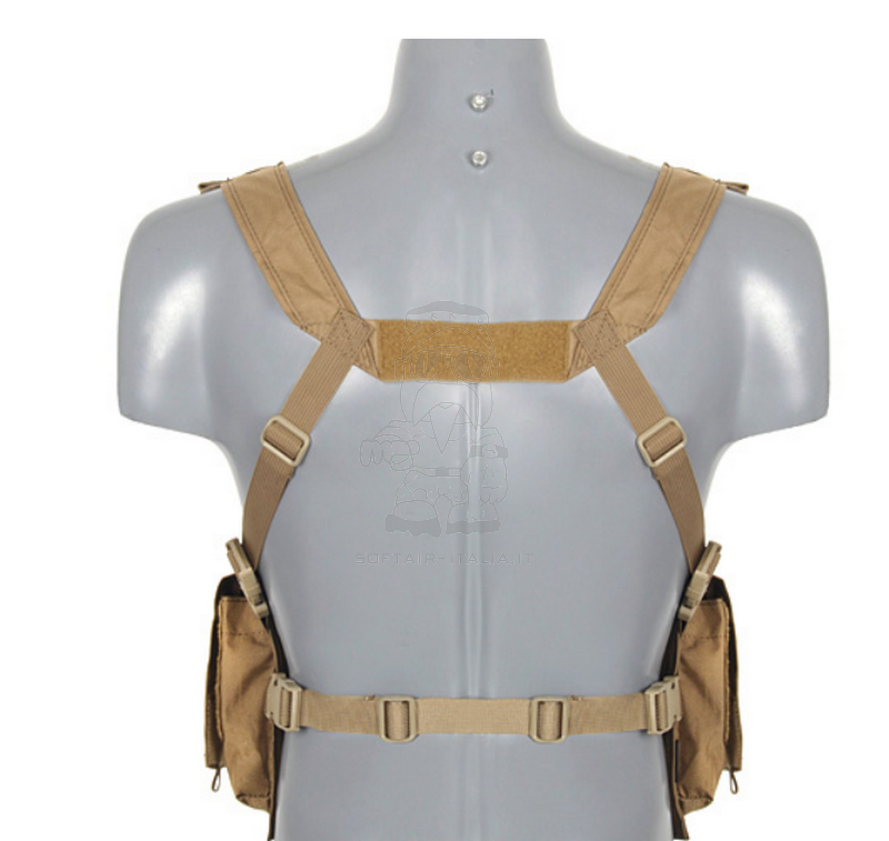 Tactical UW Gen.4 Chest Rig Mayf. Style Coyote Brown by EmersonGear