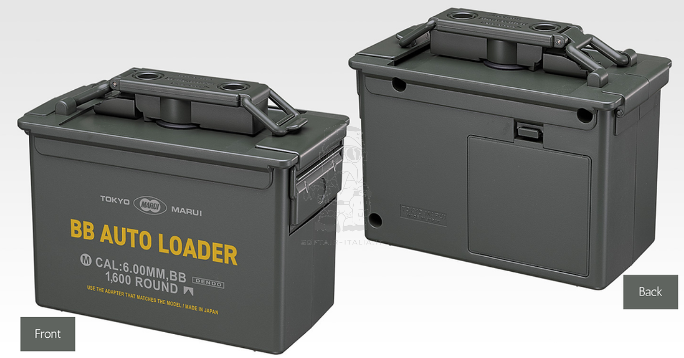 Tokyo Marui BB Auto Loader 1600 Round Military Box by Tokyo Marui