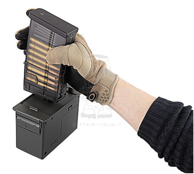 Tokyo Marui BB Auto Loader 1600 Round Military Box by Tokyo Marui