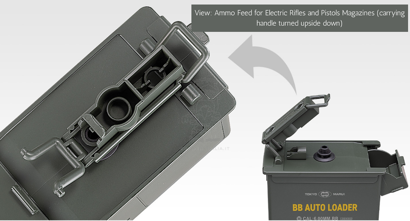 Tokyo Marui BB Auto Loader 1600 Round Military Box by Tokyo Marui