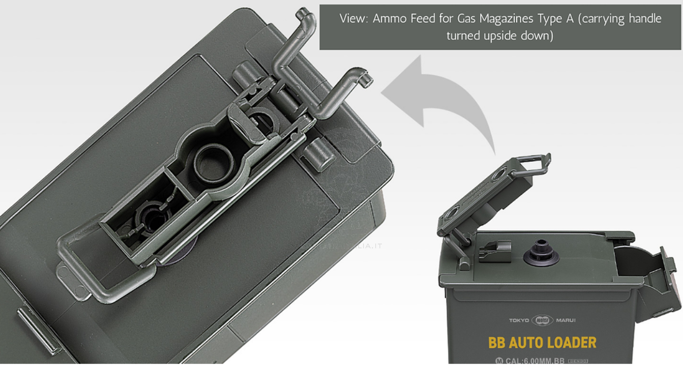 Tokyo Marui BB Auto Loader 1600 Round Military Box by Tokyo Marui