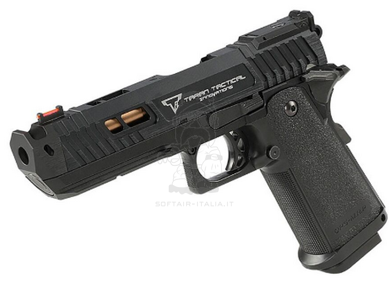 Tokyo Marui Hi-Capa 5.1 Taran Tactical Pit Viper Custom Aluminum Slide & Frame by 5KU