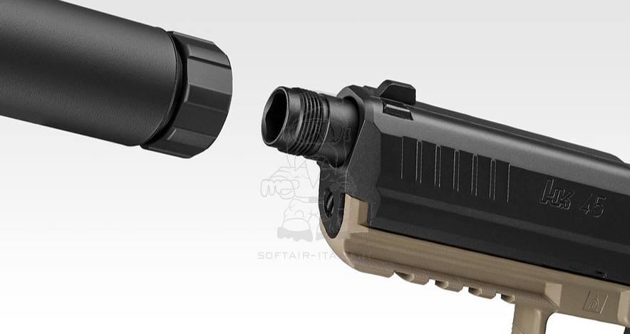 Tokyo Marui HK45 Tactical Tan Version GBB Gas BlowBack Airsoft Pistol by Tokyo Marui