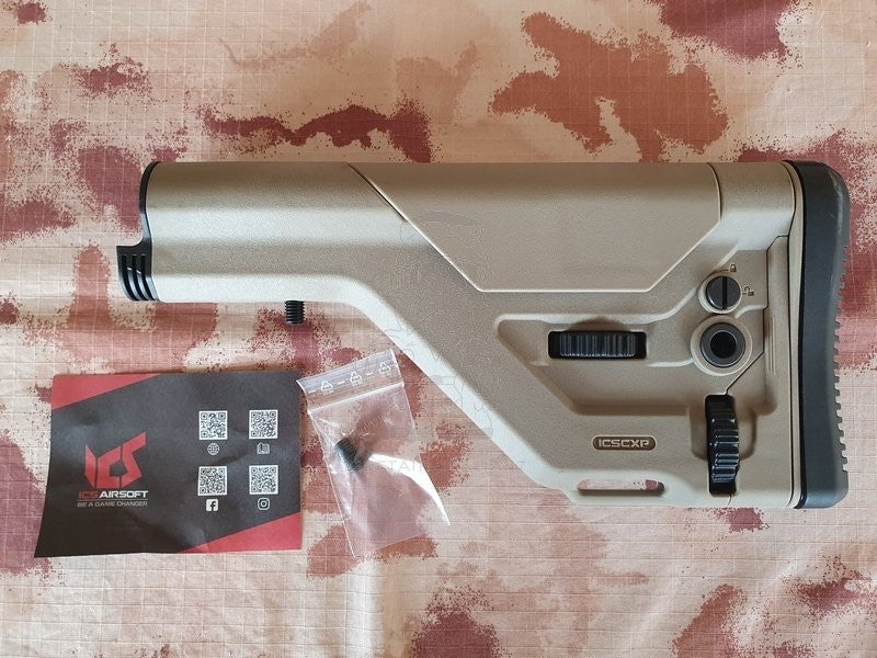 UKSR Sniper M4 Calcio Regolabile Tan MA-382 by Ics