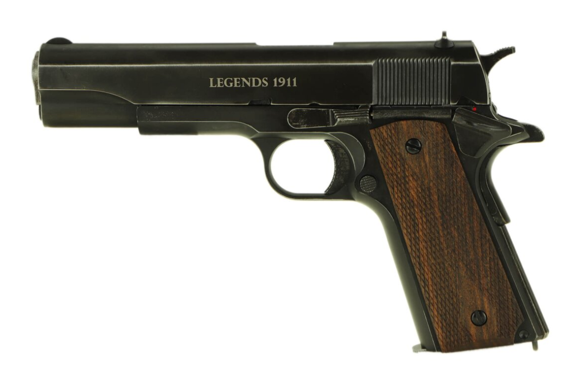 Umarex > KWC 1911 .45 LEGENDS Co2 GBB Aged - Vintage Gas Blow Back Airsoft Pistol Replica by KWC > Umarex