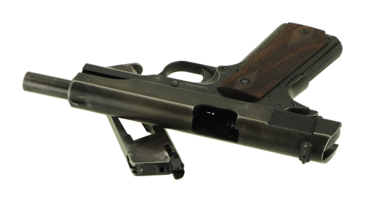 Umarex > KWC 1911 .45 LEGENDS Co2 GBB Aged - Vintage Gas Blow Back Airsoft Pistol Replica by KWC > Umarex