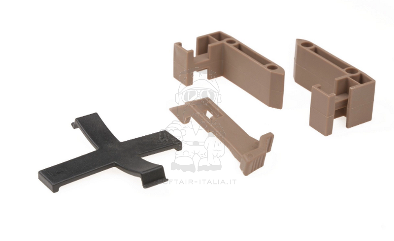 Universal Belt Pistol Holster OD - DE Dark Earth Fondina Universale Per Pistola by FMA