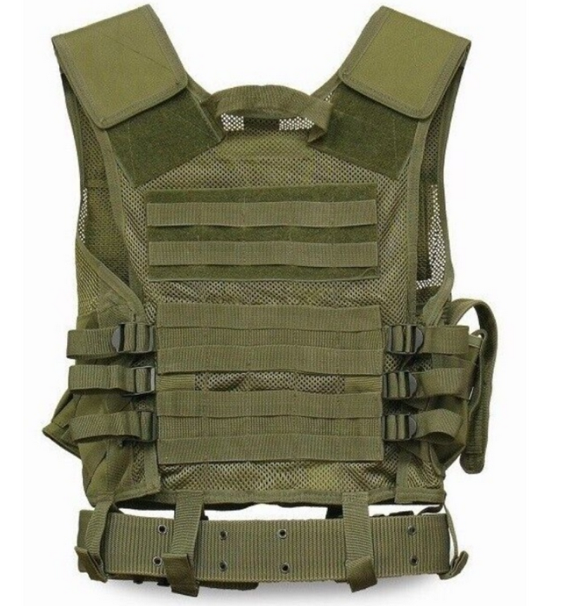 USMC OD Tactical Vest Blackhawk Type Gilet Tattico by MilTec