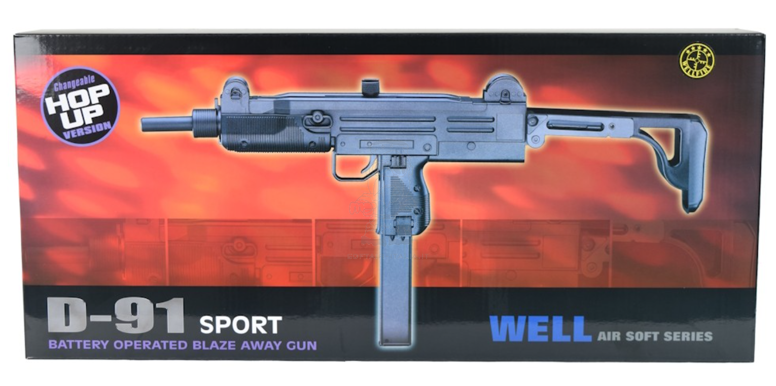 UZI Type Replica AEG D-91 by Well