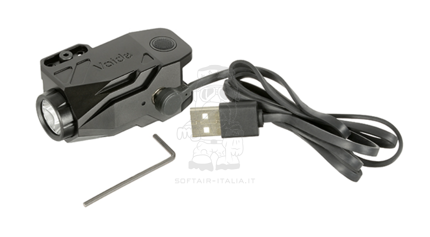 Vaide Scrapper Pistol Flash Light 500L - 200L - 40L & Strobe SOS Light by VectorOptics