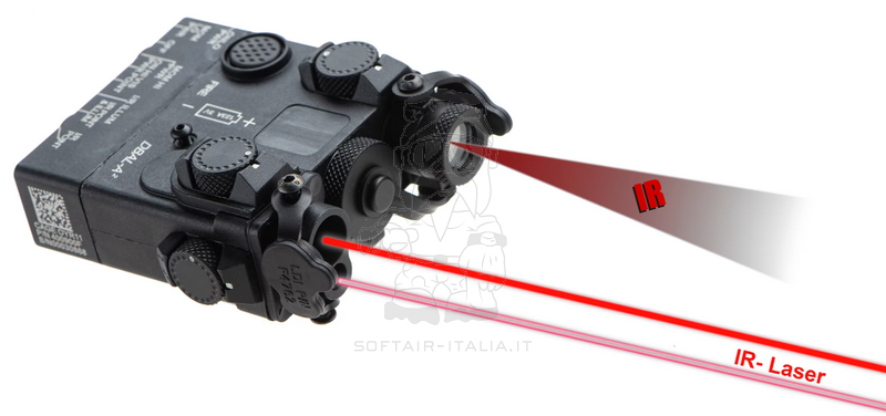 VCSEL IR DBAL-A2 Aiming Device Type Red Laser IR Illuminator by WADSN