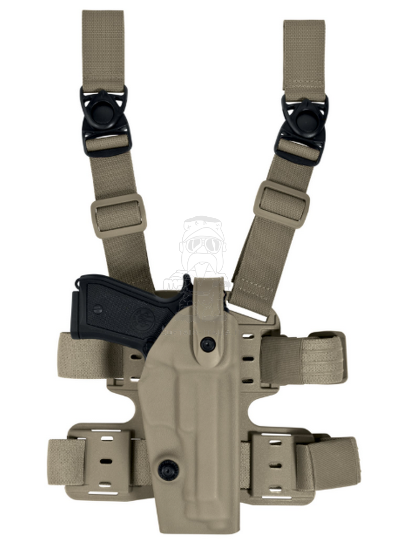 Vega Holster Nation VKN8 Fondina con Piattaforma Cosciale in colorazione Tan by Vega Holster