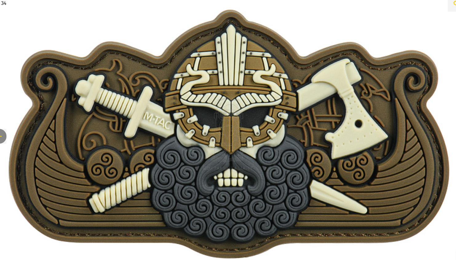 Viking's Drakkar Tan Patch by M-TAC