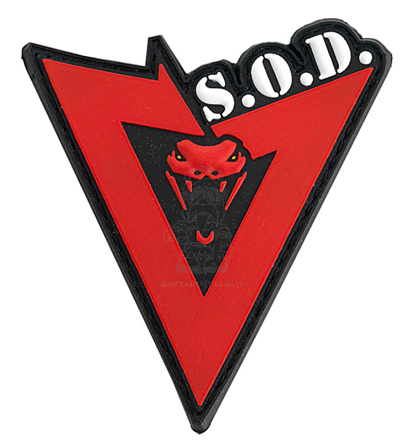 Vipera S.O.D 3D Patch Gommata by S.O.D. Gear