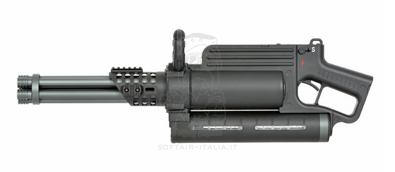 Vulcan Rotary Mini Gun WE23-X AEG by Well