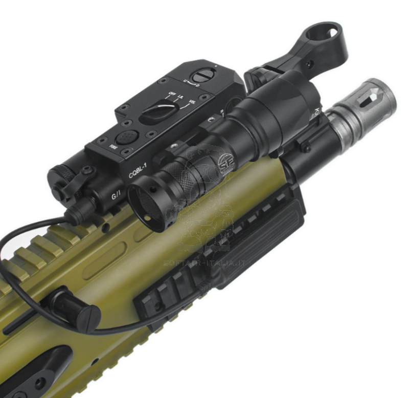WADSN CQBL-1 IR and Green Laser Full Metal Unit by WADSN