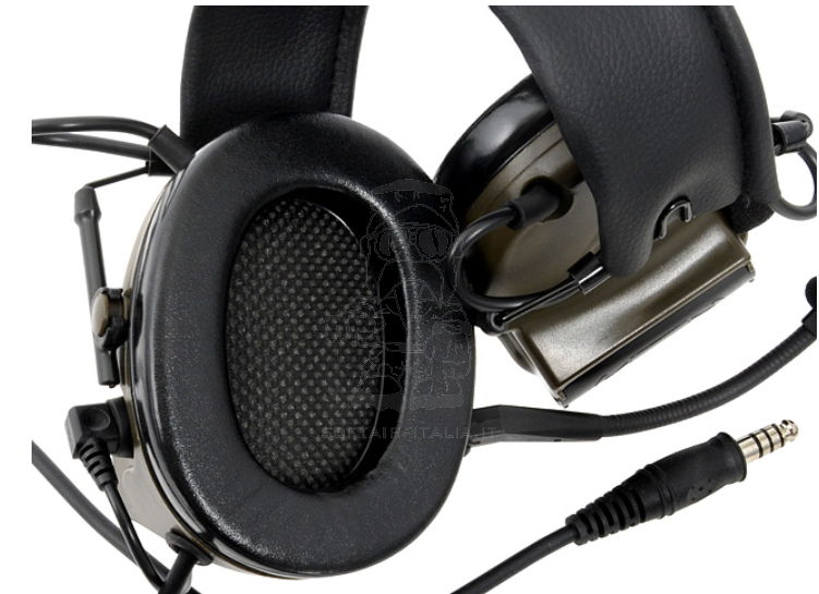 WADSN ZC-Tac II Headset Tactical Environmental Communication Headset Cuffia Sord. Type Basic OD by WADSN