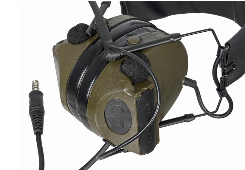 WADSN ZC-Tac II Headset Tactical Environmental Communication Headset Cuffia Sord. Type Basic OD by WADSN