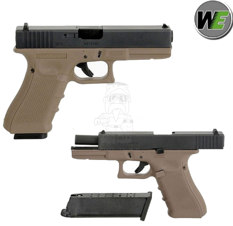 WE G17 Gen 4 Metal Slide GBB Gas Blow Back by WE