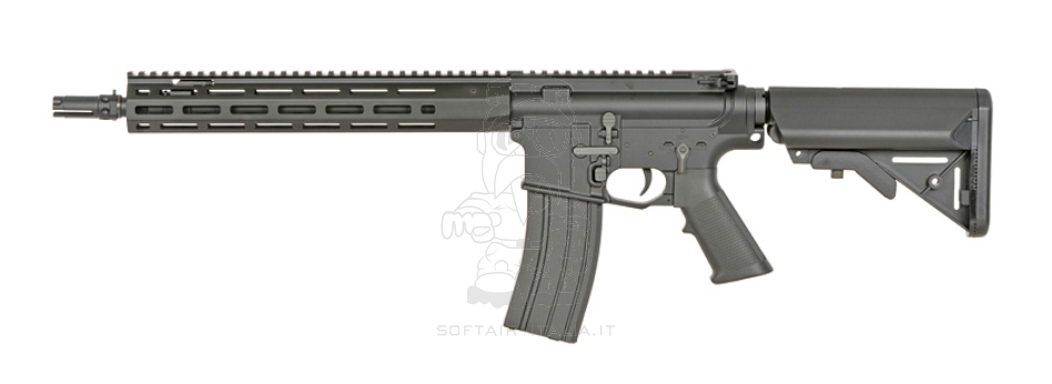 Well M4 - AR15 50RPS DSG 13" Full Metal ETU 35K Brushless Motor AEG by Well Pro