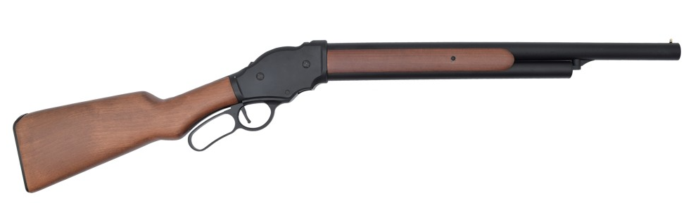 Winchester Type Gas 5 Ejecting Shells Lever Action Shotgun Full Wood & Metal 8703 by Double Eagle
