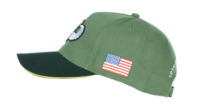 101st Airborne WWII 3D Baseball Cap By Fostex