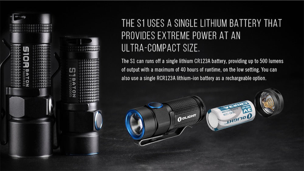 S1 Baton 500 Lumen by Olight Technology