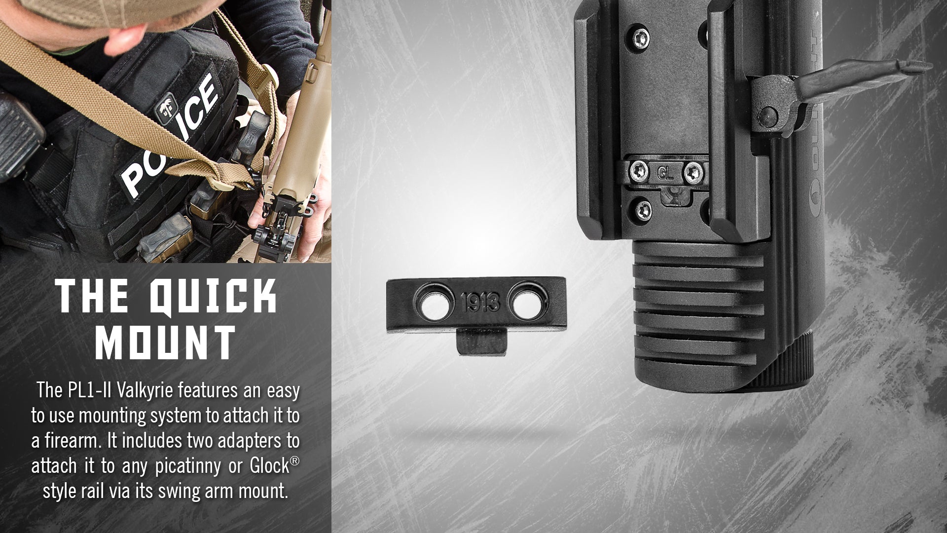 PL-1 II Valkyrie 450 Lumen by Olight Technology