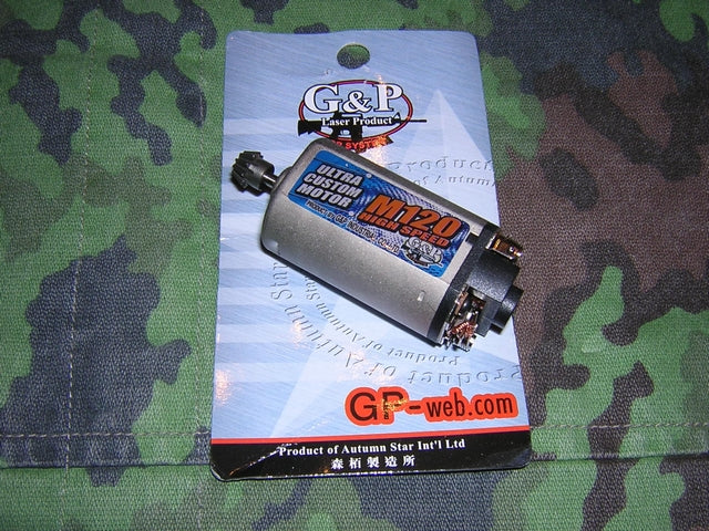 Motorino M120 High Speed Albero Corto G&P