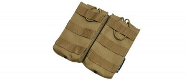 Double M4-M16 Magazine Pouch Khaki by Classic Army