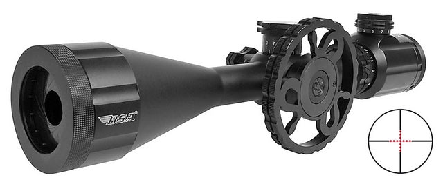 BSA Stealth Tactical 4-16x44 Illuminated Reticle Scope