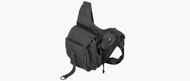 Oblique Bag Black by Classic Army