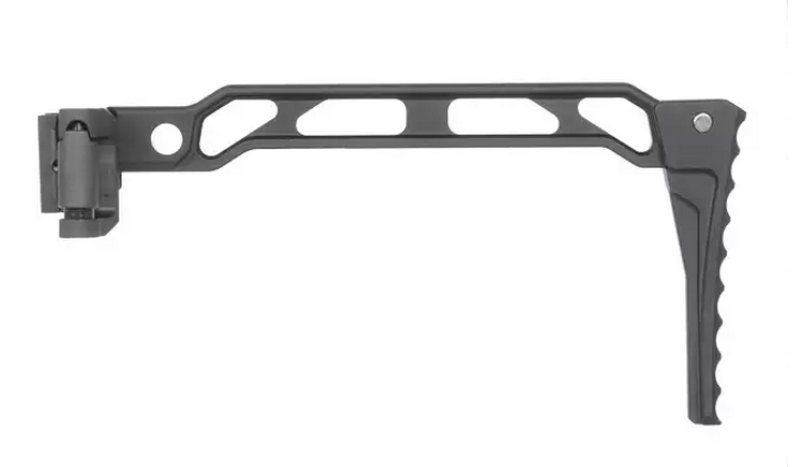 5KU Skeleton Minimalist Curved Folding Stock for Picatinny Rail by 5KU