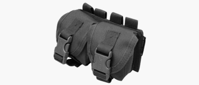 Frag Grenade Double Pouch Black by Classic Army