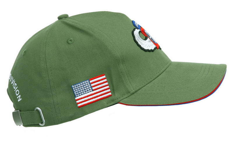 82nd Airborne WWII 3D Baseball Cap By Fostex