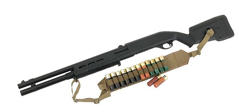 8Fields Tactical Shotgun Sling Cinghia Fucile a Pompa 12 Shellls - Cartucce by 8Fields