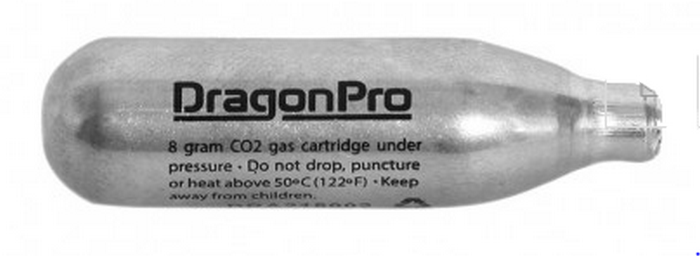 8gr. Co2 Cartridge Bomboletta Co2 8gr by Dragonpro