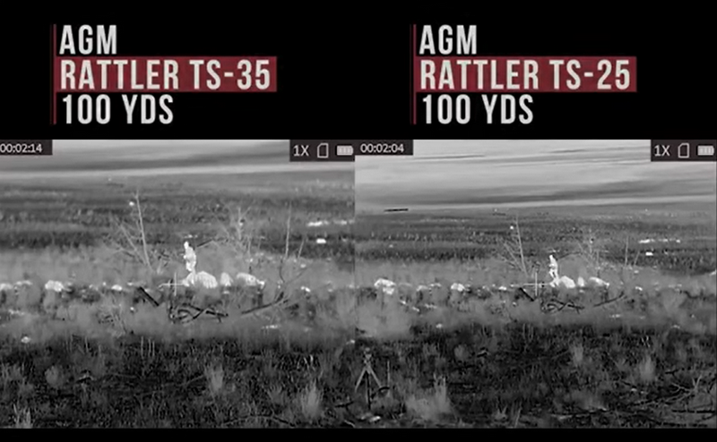 AGM RATTLER TS25-256 Thermal Vision Ottica - Visore Termico by AGM Global Vision