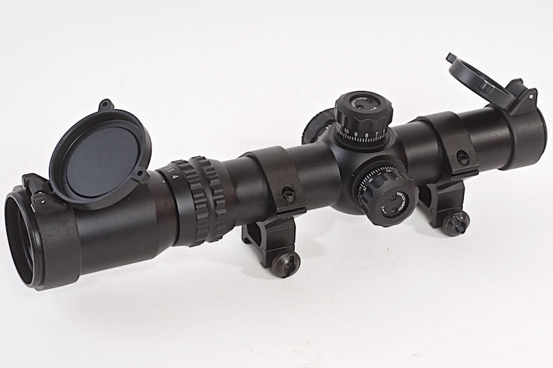 AIM-O 1-4 X 24SE Tactical Scope Red - Green Reticle by AIM-O