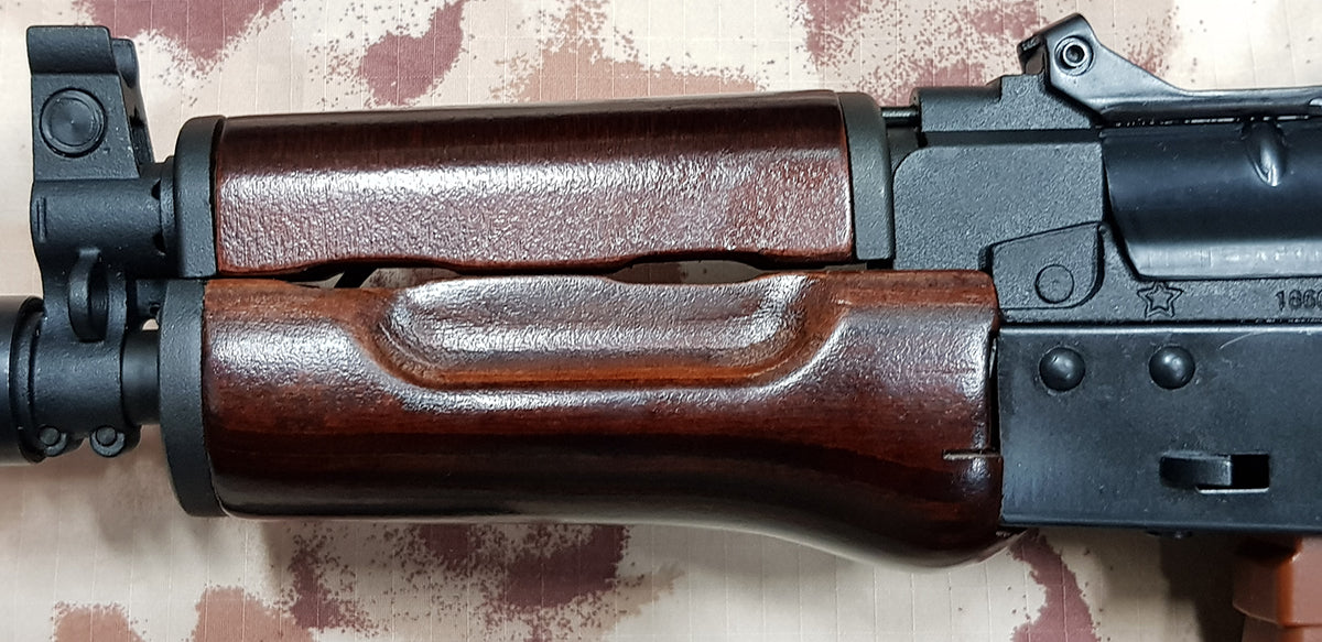 AK74 SU BRSS Shock Recoil System Full Wood & Metal "Luxury" Version by Bolt Airsoft