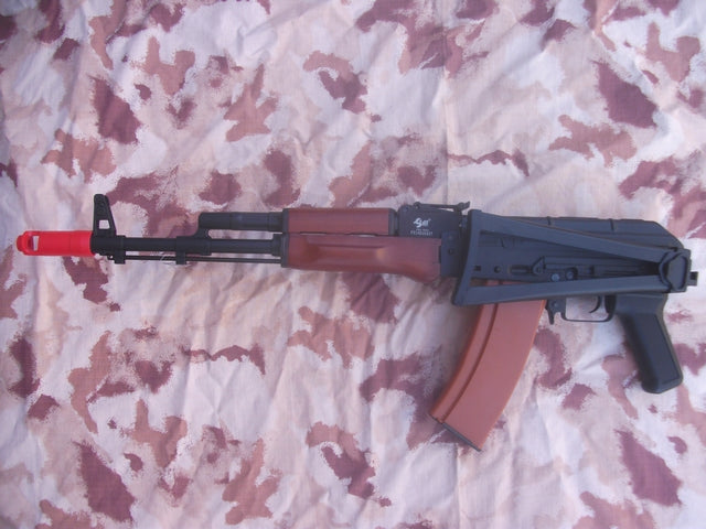 AK74s Type EBB Scarrellante Wood & Full Metal Jing Gong