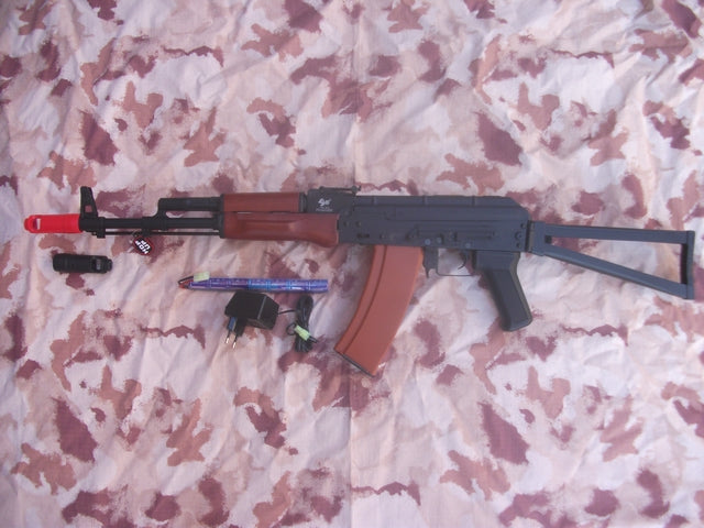 AK74s Type EBB Scarrellante Wood & Full Metal Jing Gong
