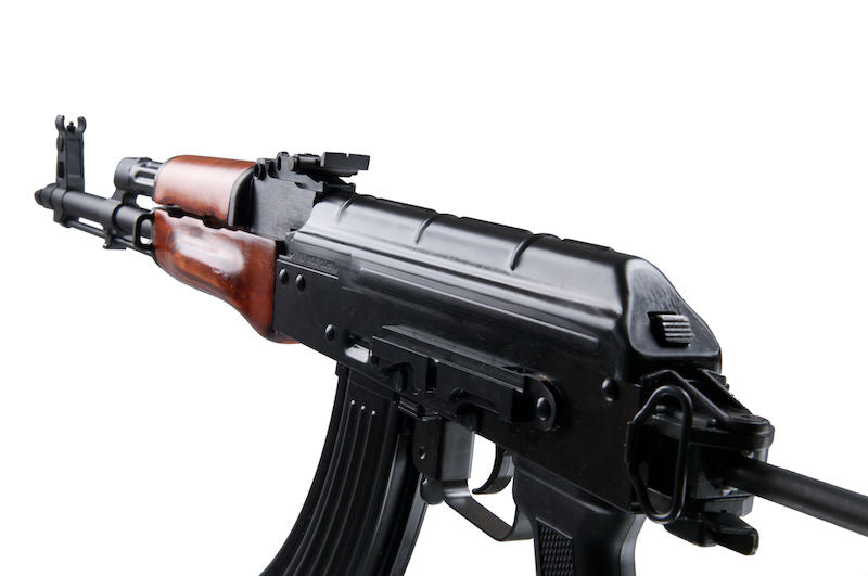 AK GIMS Full Wood & Metal Open Bolt GBB Gas Blowback Rifle by GHK