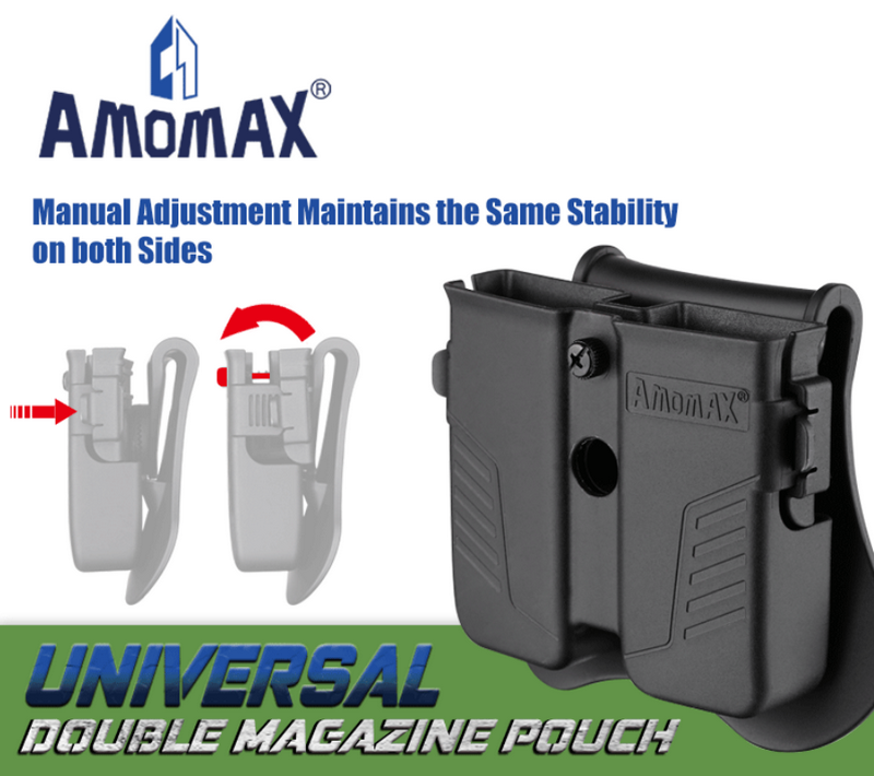AMOMAX AM-MPU Universal Double Magazine Pouch by Amomax