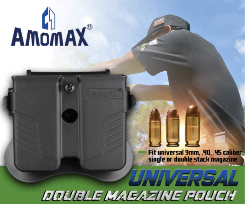 AMOMAX AM-MPU Universal Double Magazine Pouch by Amomax